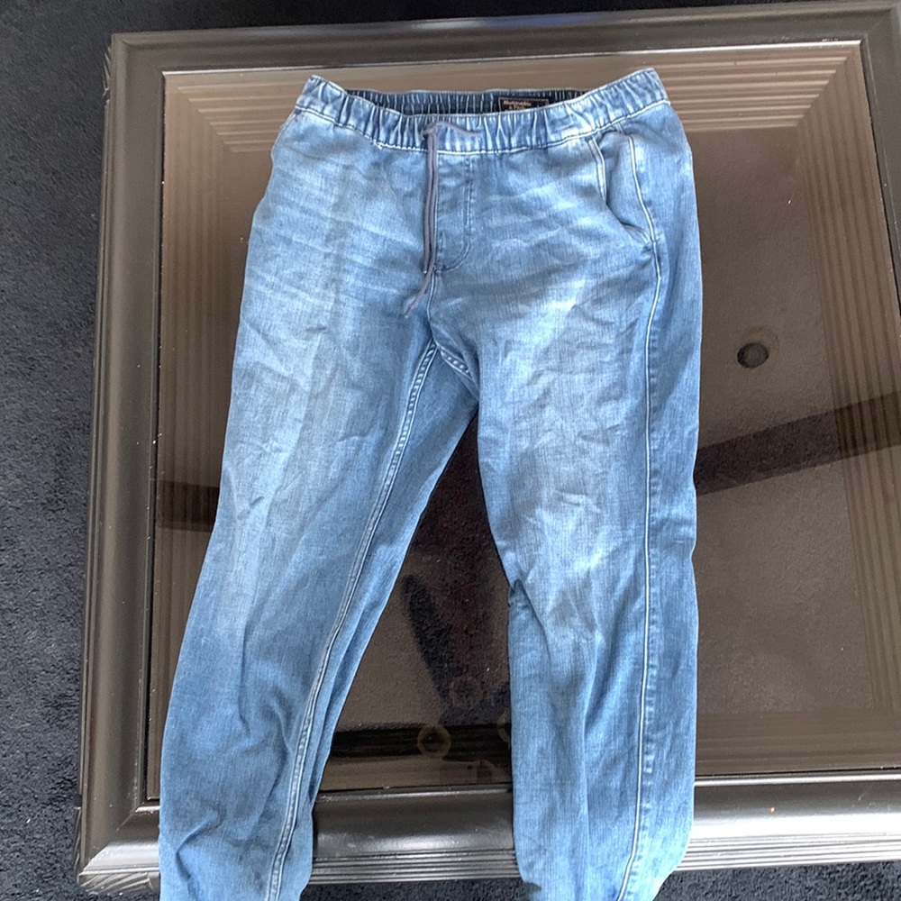 Abercrombie and Fitch Jean Joggers